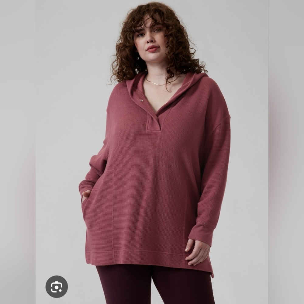 Host Pick Athleta Coaster Luxe Waffle Hoodie